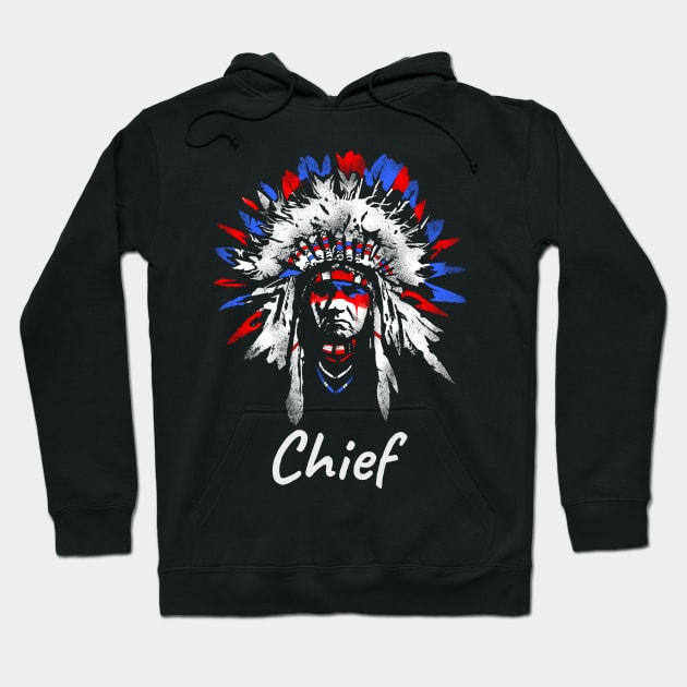 Native American Chief Hoodie by Styr Designs